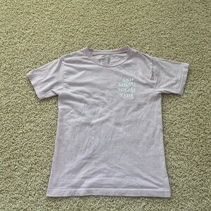 Anti Social Social Club Pink T-Shirt